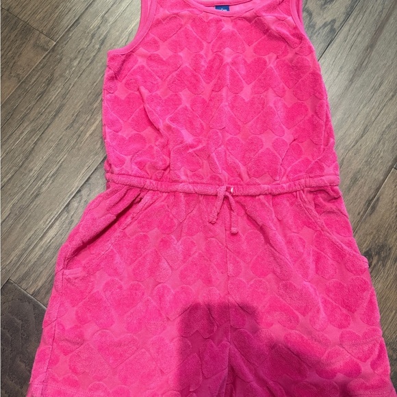 Old Navy Bright Pink Kids Romper - Picture 2 of 2